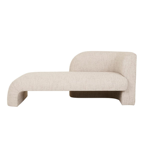 Aubury Daybed Right Arm - White Bark