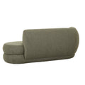 Vera Daybed Left Arm - Moss Tweed