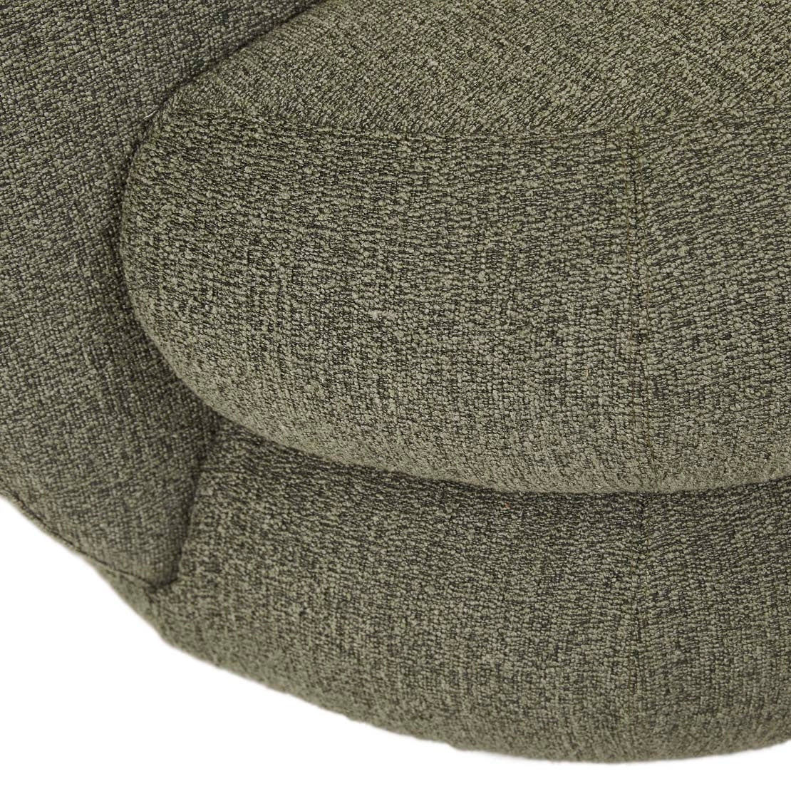 Vera Daybed Left Arm - Moss Tweed