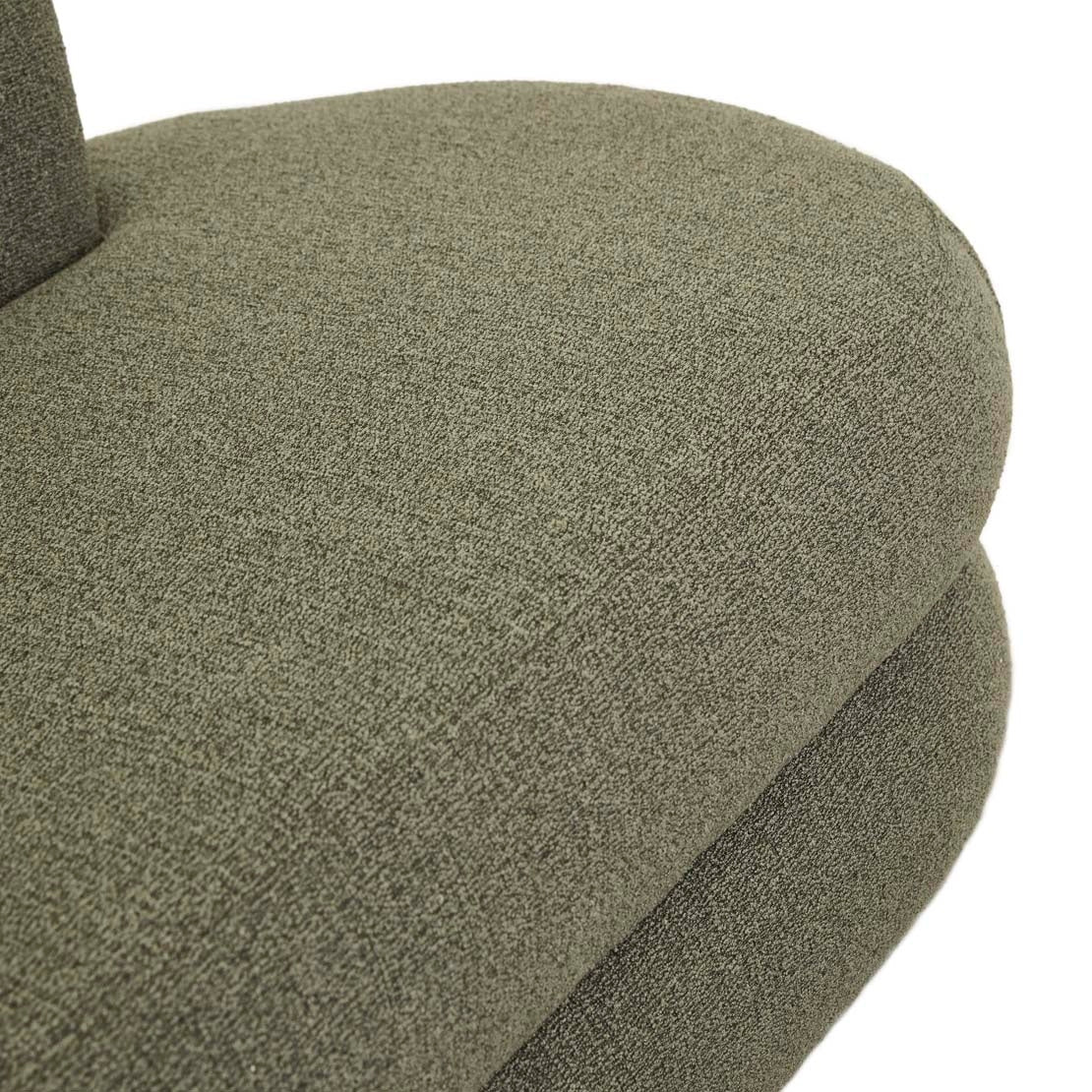 Vera Daybed Left Arm - Moss Tweed