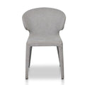 Set of 2 - Pollard Fabric Dining Chair - Coastal Light Grey