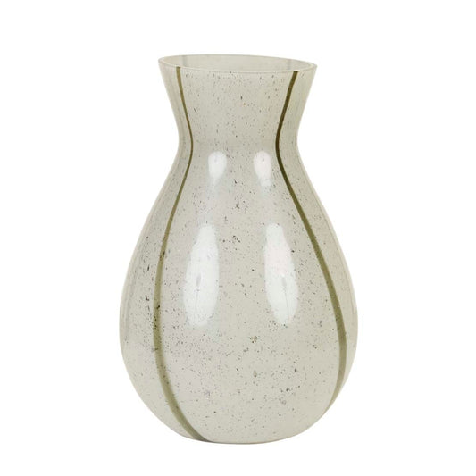 Boden Stripe Vase - Sage