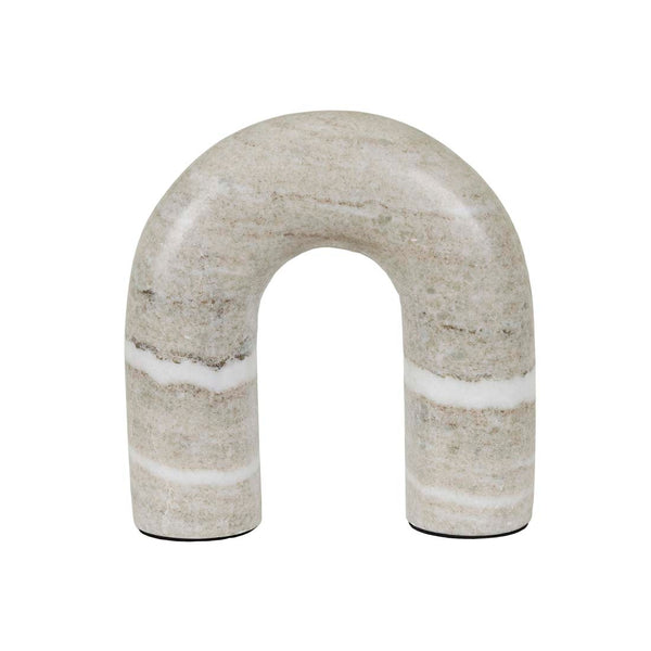 Rufus Arch Sculpture - Oat Marble