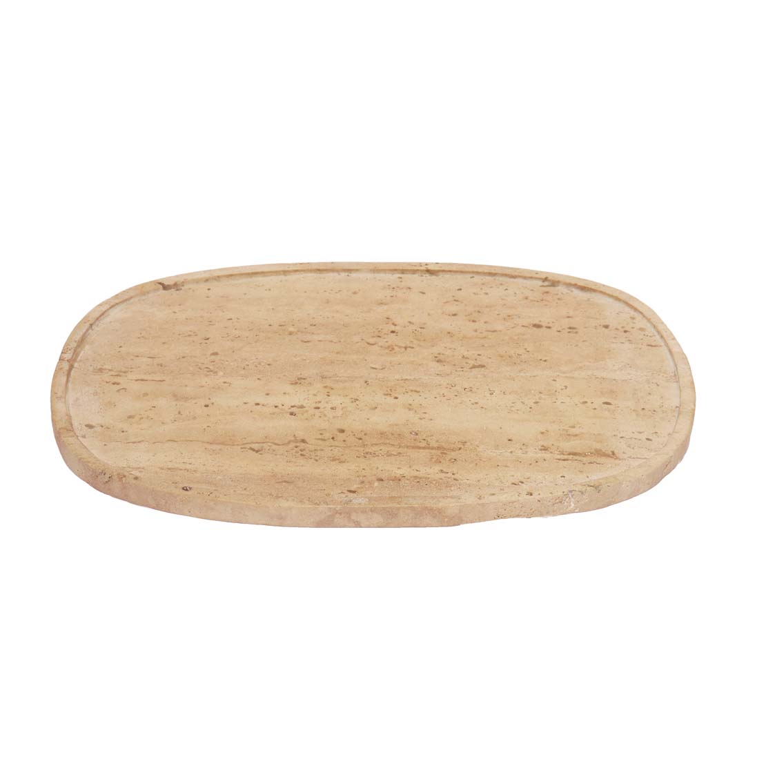 Rufus Border Tray - Travertine