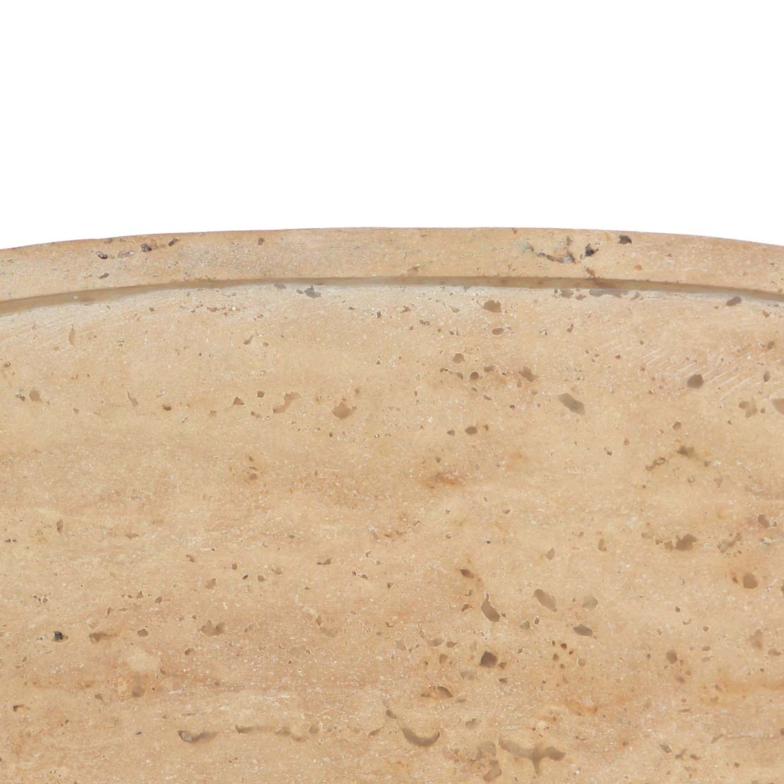 Rufus Border Tray - Travertine