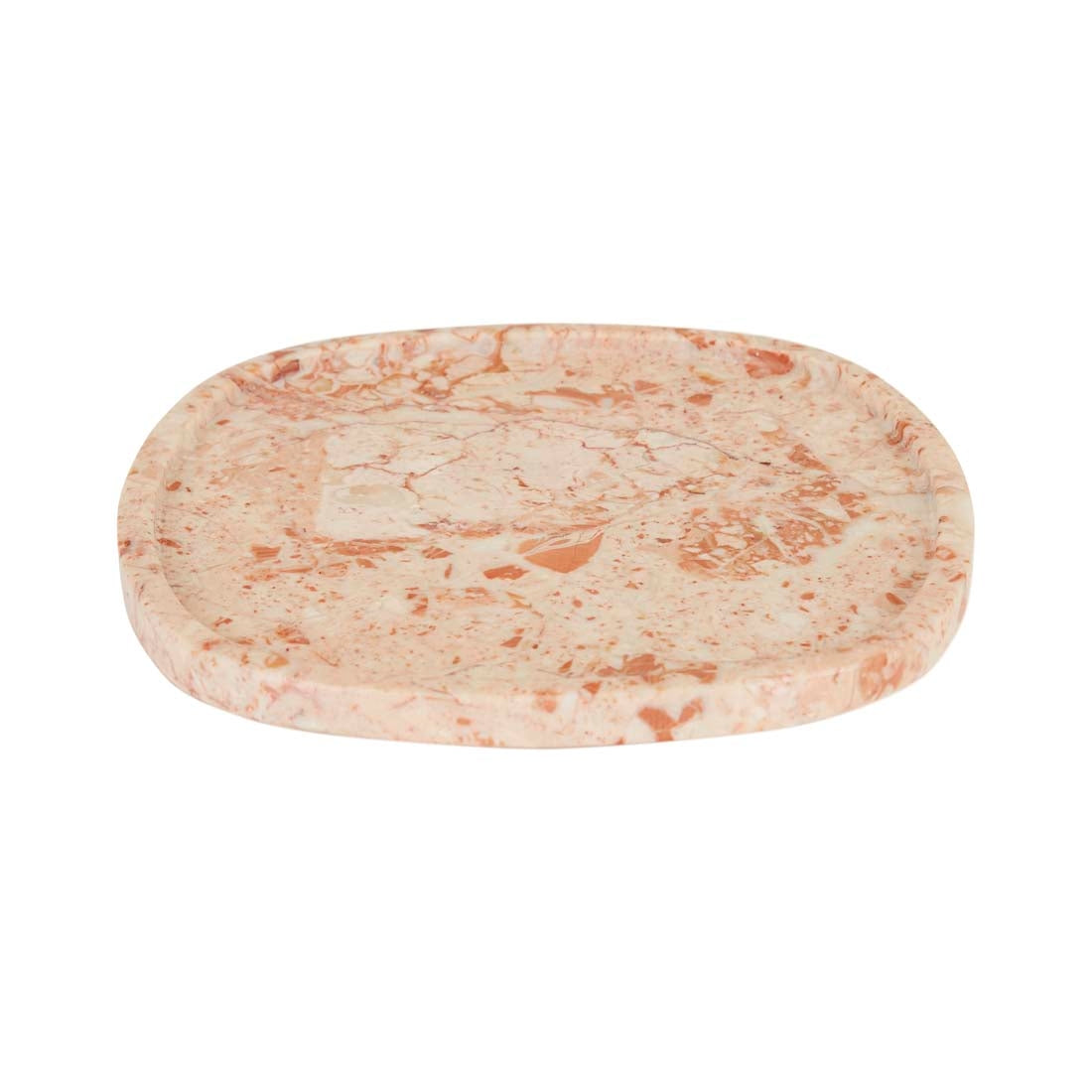 Rufus Border Tray - Blush Marble