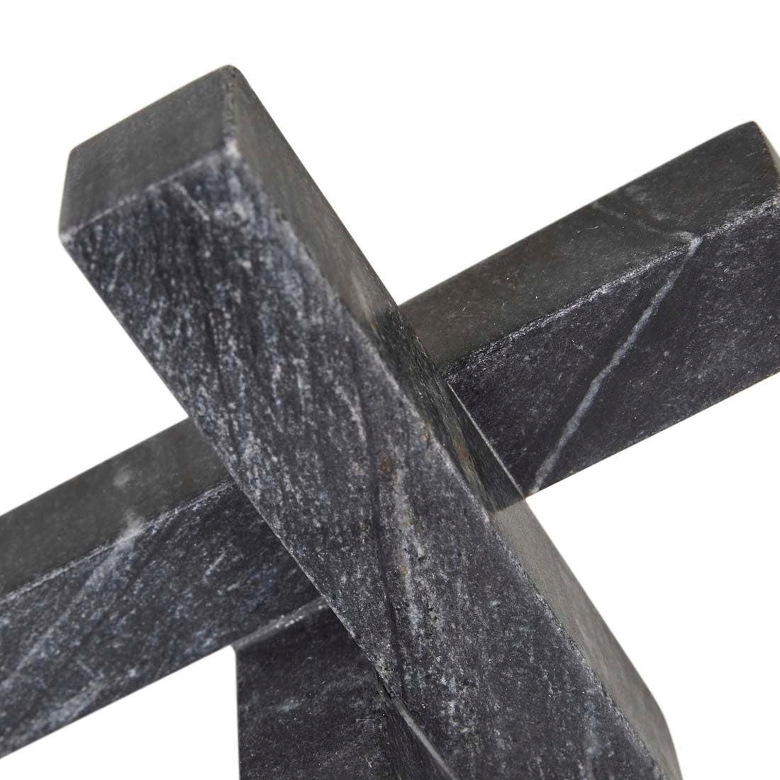 Rufus Converge Sculpture - Black Marble