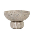 Rufus Indra Goblet Bowl - Oat Marble