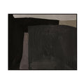 Midnight Echos Hand-Painted Wall Art - Noir