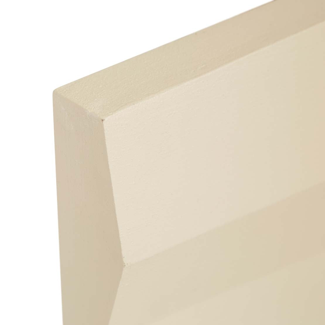 Theron Ridge Wall Art - Plaster White