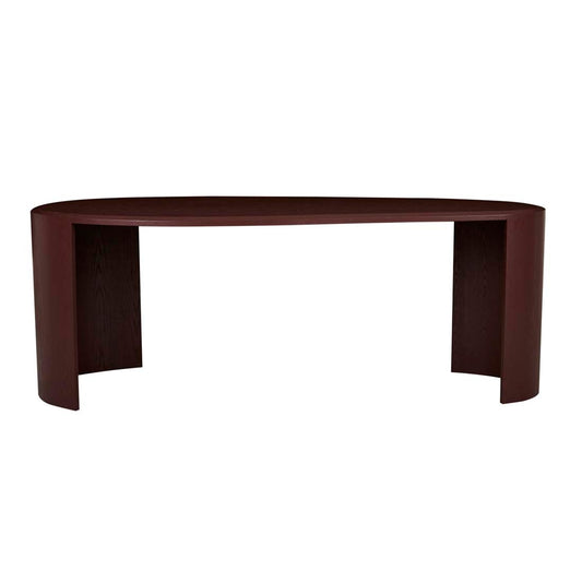 Oberon Curved Desks - Shiraz