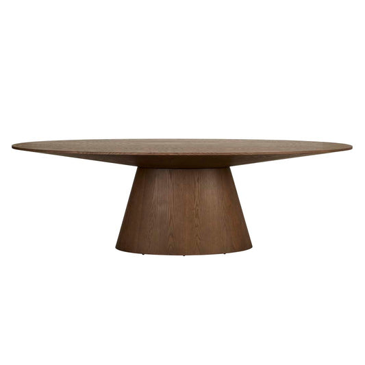 Classique Oval Dining Table - Smoked Ash