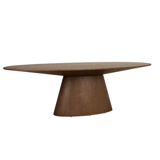 Classique Oval Dining Table - Smoked Ash