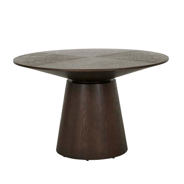 Classique Round Dining Tables - Mocha Ash