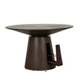 Classique Round Dining Tables - Mocha Ash