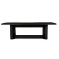 Cooper Dining Table - Matt Black Oak