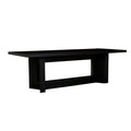 Cooper Dining Table - Matt Black Oak