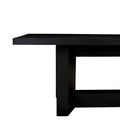 Cooper Dining Table - Matt Black Oak