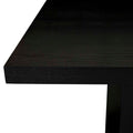 Cooper Dining Table - Matt Black Oak