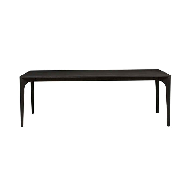 Huxley Curve Dining Tables - Black Oak