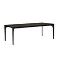 Huxley Curve Dining Tables - Black Oak