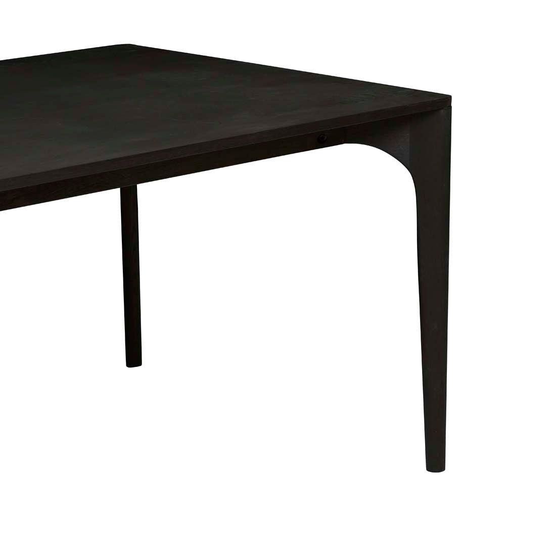 Huxley Curve Dining Tables - Black Oak