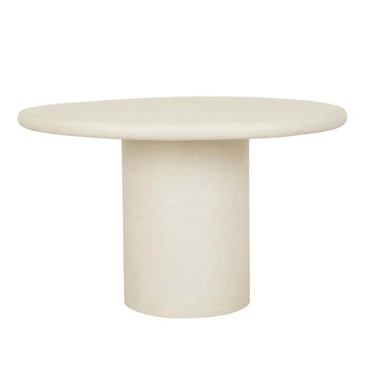 Lucia Curve Dining Table - Sand Dune