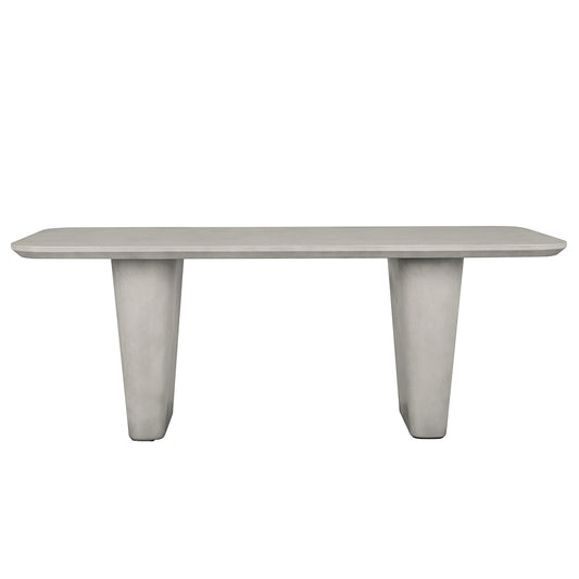 Petra Arch Dining Table - Linen