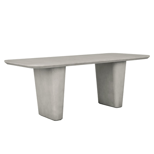 Petra Arch Dining Table - Linen