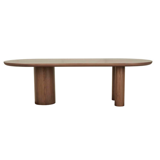 Seb Oval Dining Table - Walnut