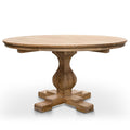 Gene Reclaimed 1.4m Round Dining Table - Rustic Natural