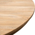 Gene Reclaimed 1.4m Round Dining Table - Rustic Natural