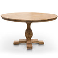 Gene Reclaimed 1.4m Round Dining Table - Rustic Natural