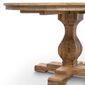 Gene Reclaimed 1.4m Round Dining Table - Rustic Natural