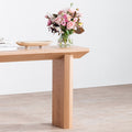 Carly 1.4m Oak Console Table - Natural