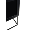 Ana Timber Cabinet - Black