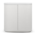 Elino 100cm Wooden Storage Cabinet - White