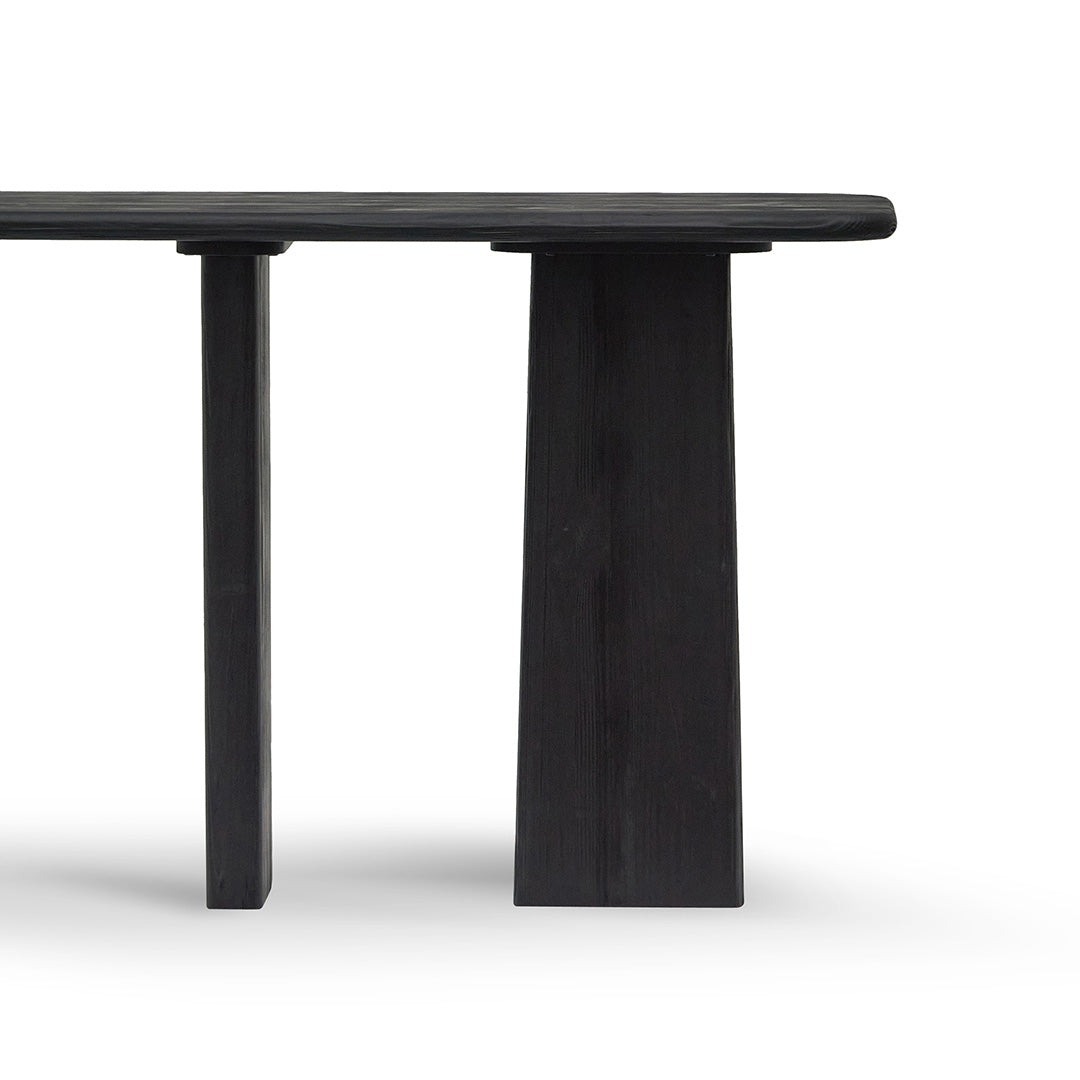 Herrera 1.6m Console Table - Full Black