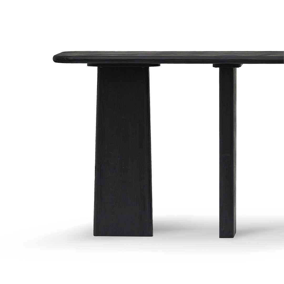 Herrera 1.6m Console Table - Full Black