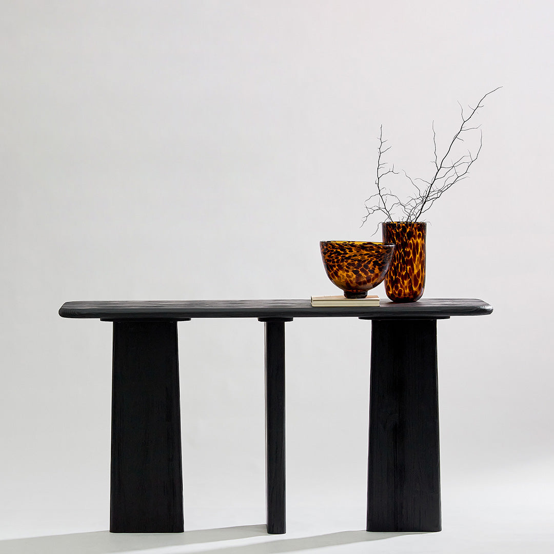 Herrera 1.6m Console Table - Full Black