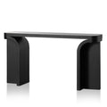 Hamish 1.5m Console Table - Black Oak