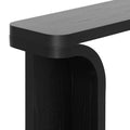 Hamish 1.5m Console Table - Black Oak