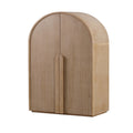 Alora 150cm (H) Ash Curve Cabinet - Natural