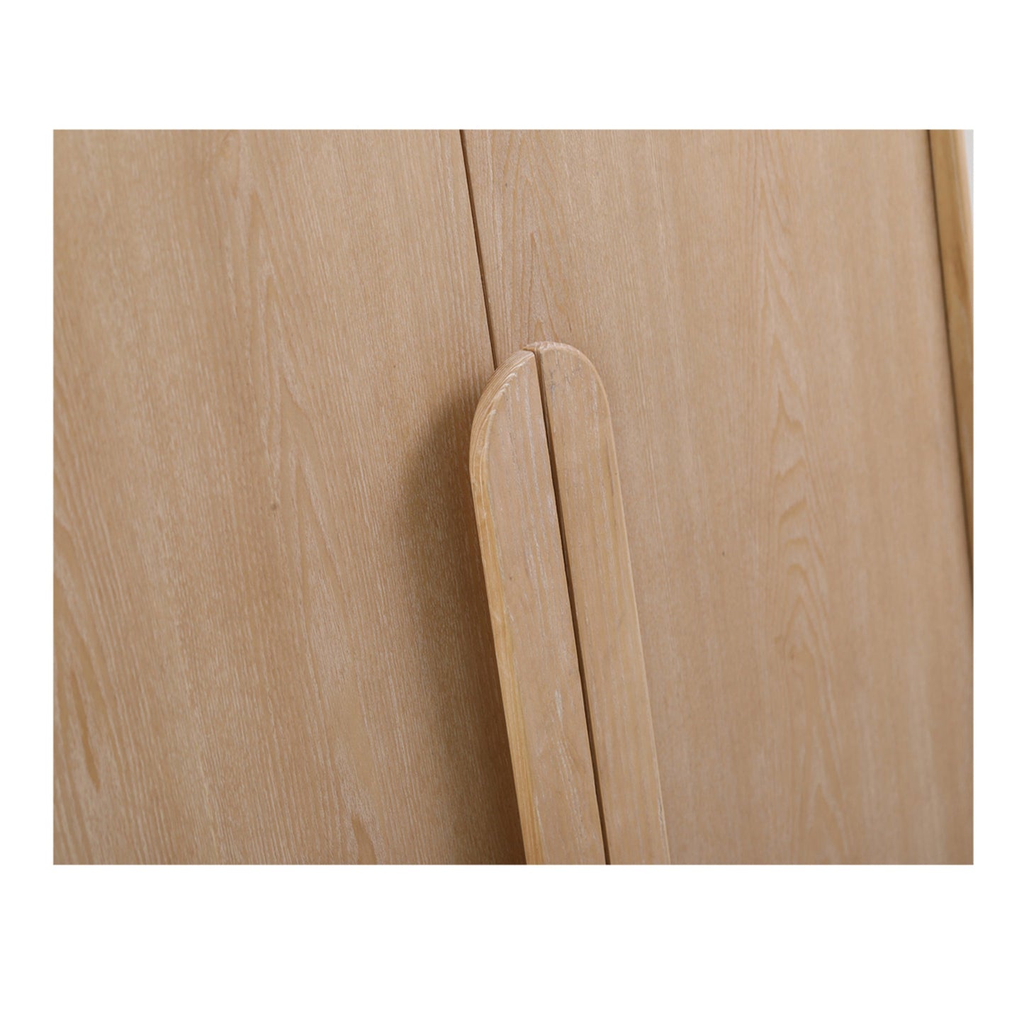 Alora 150cm (H) Ash Curve Cabinet - Natural