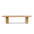 Kathleen 3m Elm Dining Table - Natural