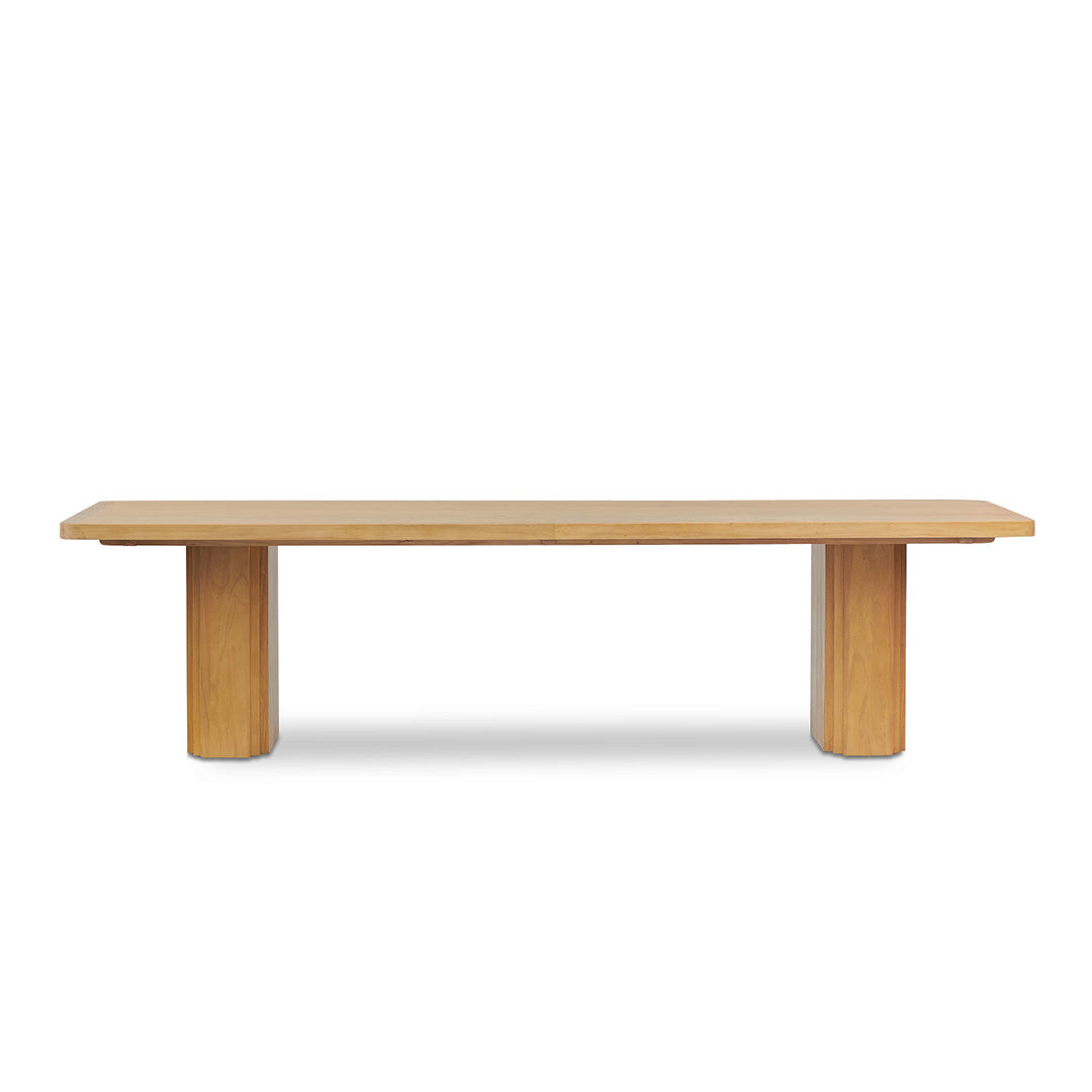 Kathleen 3m Elm Dining Table - Natural