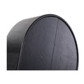 Alora 150cm (H) Ash Curve Cabinet - Full Black