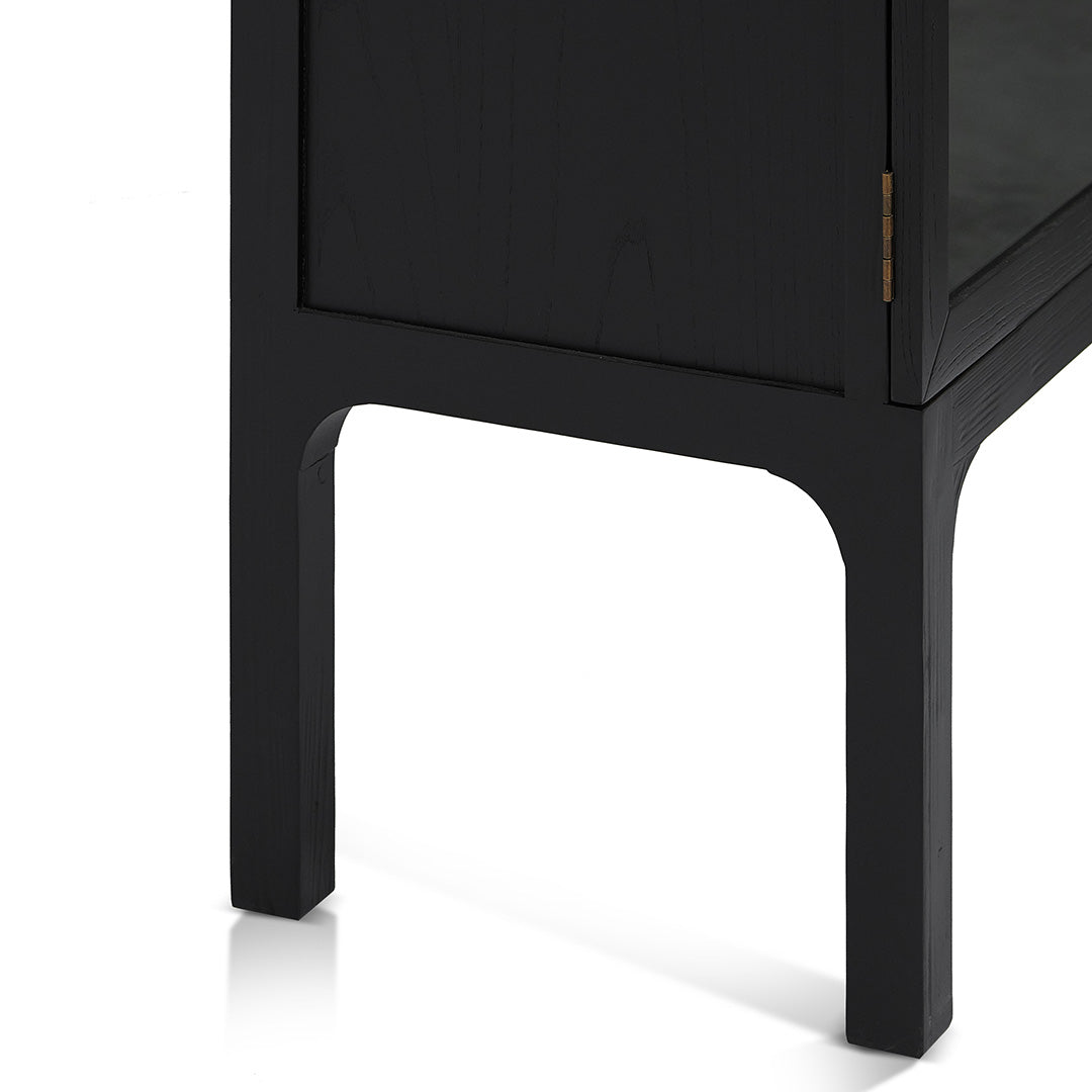 Vinter Glass Cabinet - Full Black