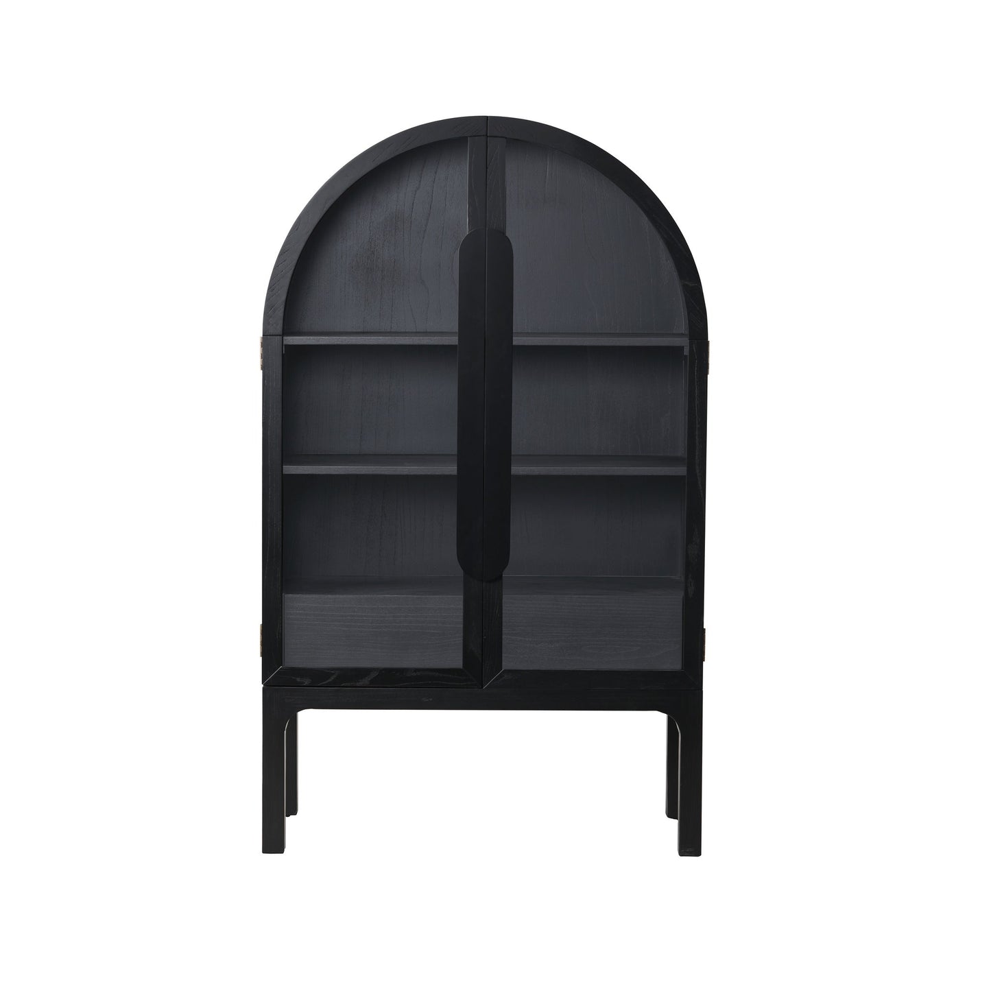 Vinter Glass Cabinet - Full Black