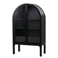 Vinter Glass Cabinet - Full Black